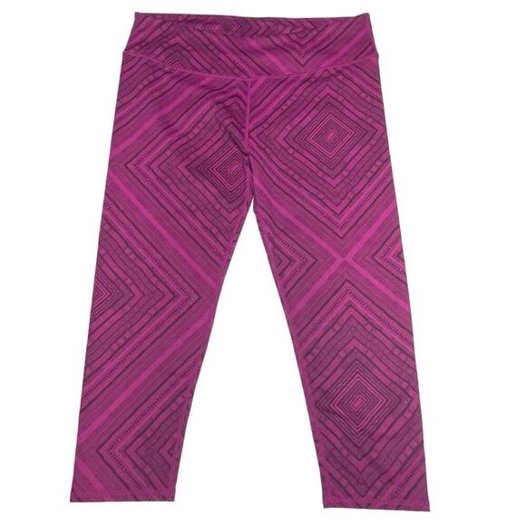 Fabletics Pink and Black Active Pants MI0197 - Picture 1 of 6